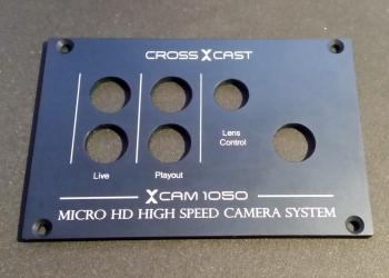 Eloxiertes Alugehäuseteil - laserbeschriftet