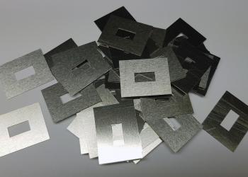 Edelstahl 1.4301, Stärke 0,5 mm, lasergeschnitten