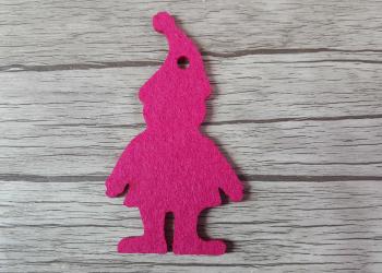 Filz-Heinzelmännchen lasergeschnitten