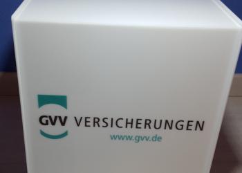 Losbox aus Acryl (UV bedruckt mit Logo)