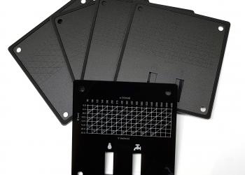 Maschinendisplay gefräst und rückseitig UV bedruckt mit Dichtung