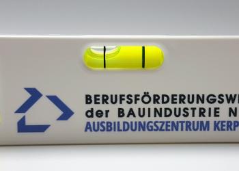 UV Objektdruck auf Mini-Wasserwaage (Werbemittel)